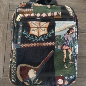Golf Themed Tapestry Backpack